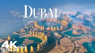 Beautiful scenery DUBAI - Scenic Relaxation Film With Calming Music - 4K HD video