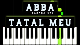 Abba Tatal Meu tabara 477 PIANO TUTORIAL + PARTITURA Cristian Chifan