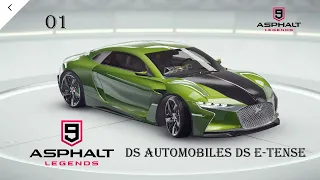 Asphalt 9 Legends | DS AUTOMOBILES DS E-TENSE | Multiplayer | The Universe