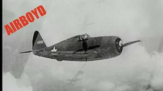 How To Fly The P-47 - High Altitude Flight and Aerobatics (1943)