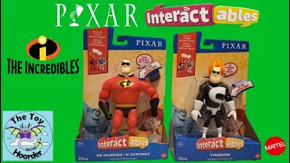 2022 Pixar Interactables: Mr Incredible & Syndrome Unboxing & Review The Incredibles