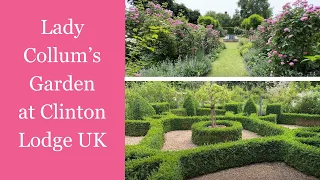 🌹 UK Lady Collum’s Garden Walk at Clinton Lodge | East Sussex, England