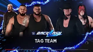 The Authors of Pain vs The Brothers of Destruction WWE 2K18