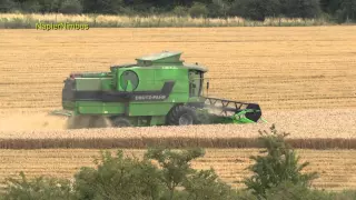 11 Aug 12 Deutz-Fahr combine harvester