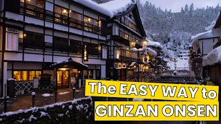 🚌 Travel To Ginzan Onsen By Chartered Bus: Step-by-step Guide | Winter in Japan | YAMAGATA