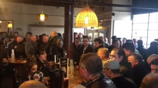 Millwall fans PRE MATCH in antigalican pub