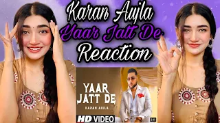 Reaction On Yaar Jatt De :Karan Aujla | New punjabi Song 2021