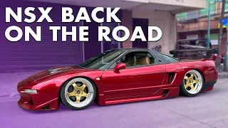 NSX TEST DRIVING ft. Ferrari Gearbox Problems | Angie Mead King