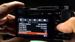 Sony a6000, a6300, A7 Quick Tip - How to Auto Focus your Camera in Low Light