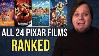 All 24 Pixar Films Ranked! (w/ Luca)