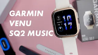 Garmin Venu Sq 2 Music l Better Sportwatch than Apple Watch 8?!