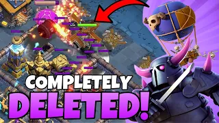 DROPSHIPS and P.E.K.K.A.S completely DELETE MAXED BASES | Clash of Clans Builder Base 2.0