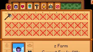 Stardew Valley with Only ONE Inventory Slot