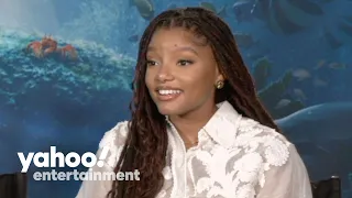 'Little Mermaid' star Halle Bailey on seeing herself as Ariel, viral video reactions and more