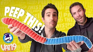 The World's Largest Gummy Worm... But Make It Sour | Peep This | VAT19