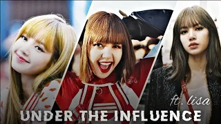 Under the influence X i was never there ft. Lisa || Black pink Lisa edit #blackpink #lisa