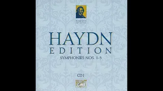 Haydn Edition - Joseph Haydn, Symphonies Nos. 1-5