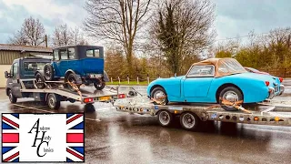 Classic Morris Cars, Riley Sports Special, Austin Healey Frogeye Sprite And Very Rare Automobilia