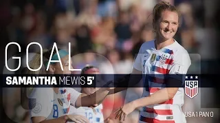 WNT vs. Panama: Samantha Mewis Goal - Oct. 7, 2018