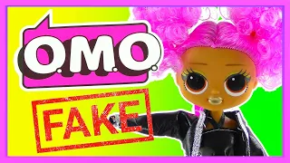 FAKE L.O.L. Surprise! O.M.G. Winter Disco 24K D.J. Fashion Doll & Sister