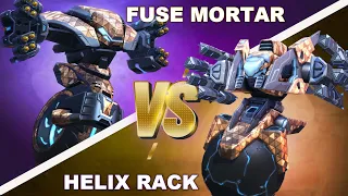 NEW Fuse Mortar 12 vs Helix Rack 12 | Mech Arena