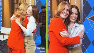 Emma Stone FREAKS OUT Over The Help Reunion With Bryce Dallas Howard