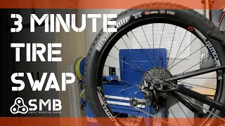 How to Change a Tubeless Mountain Bike Tire | Silent Shop