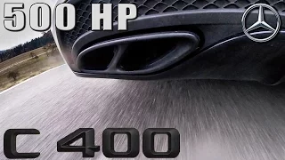 Mercedes C400 3.0 V6 BiTurbo 500 HP GAD Custom EXHAUST Sound by AutoTopNL