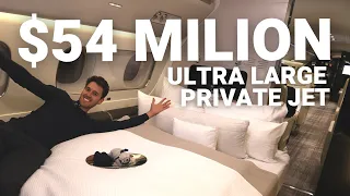 Inside luxury $54M Private Jet | Embraer Lineage 1000E