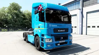 ⭕️EURO TRACK SIMULATOR 2 - РЕЙС ПО РОССИИ MODS KAMAZ 5490