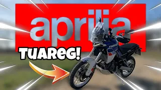 Aprilia Tuareg 660! Promossa!😍 Test ride [ITA] Recensione