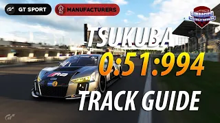 GT Sport | Tsukuba Gr.3 Track Guide | FIAManufacturers + Strategy