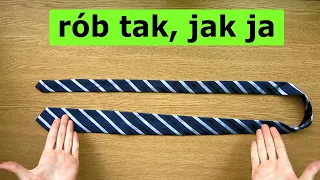 Jak zawiązać krawat -  węzeł Windsorski