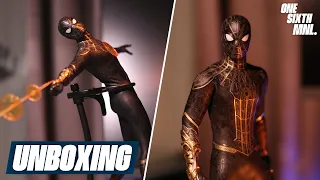 [UNBOXING] Hot Toys Spider-Man: No Way Home - Spidey Black and Gold Suit