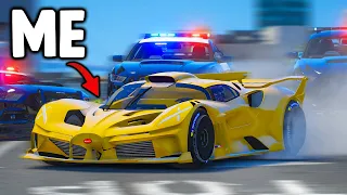 I Escape Cops In Super Cars | GTA 5 RP