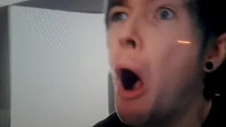 My reaction to dantdm sings his intro the red one has been chosen gone wrong