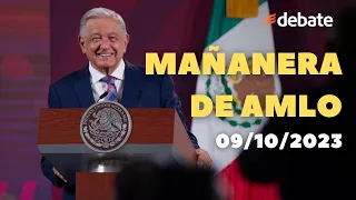 Conferencia mañanera de AMLO Presidente de México del 9 de octubre de 2023