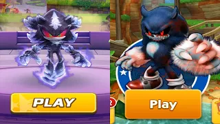 Sonic Dash vs Sonic Forces - New Mephiles the Dark vs Werehog EXE - All 124 Characters unlocked