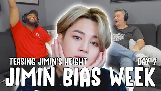BTS triggering Jimin (지민 BTS) cuz of his height | Reaction