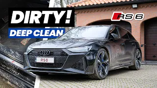 Dirty RS6 Deep Clean - Exterior & Interior Detail - ASMR