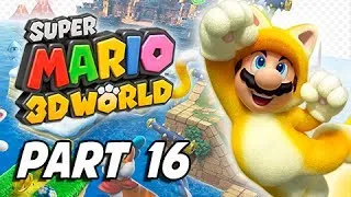 Super Mario 3D World Walkthrough Part 16 - Sprawling Savanna (100% Green Stars & Stamps)