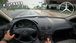 2010 MERCEDES BENZ W204 C200 CDI (Manuel)  - POV Drive (4K)