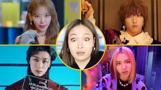 REACTING TO KINGDOM, IZONE & SOYOU, MONSTA X, WOOAH: CATCHING UP ON KPOP