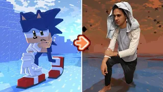 FNF Character Test   Gameplay VS Minecraft Animation  Lost my Mind  In Real Life