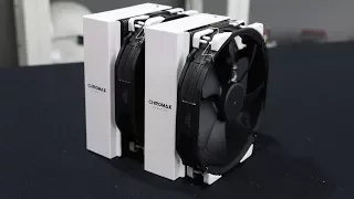 Noctua Chromax Fans and NH D15   NH U12 Cooler Mod Tops