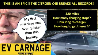 Citroen C4E Milk Float plus Crap Charging Makes for an Epic Road Trip that will blow your mind!!