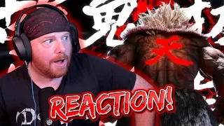 THE RAGING DEMON RETURNS!! - Akuma Street Fighter 6 Trailer - Krimson KB Reacts