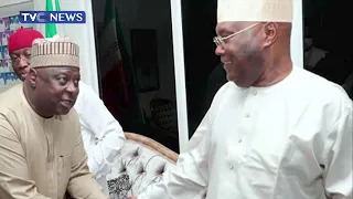 WATCH: Atiku Meets PDP Governorship Candidates in Closed Door meeting