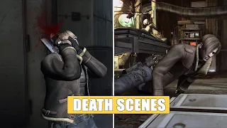 Resident Evil 4 Death Scenes Animations Full Game 4K 60FPS (RE4 Game Over Scenes)