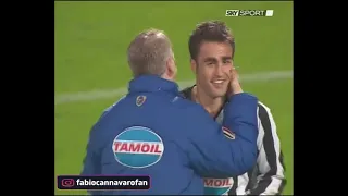 Fiorentina vs. Juventus. 4/12/2005. Fabio Cannavaro